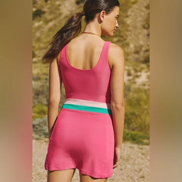 Anthropologie Beach Riot Remi Tennis Dress in Pink Size 3X. - Picture 12 of 13